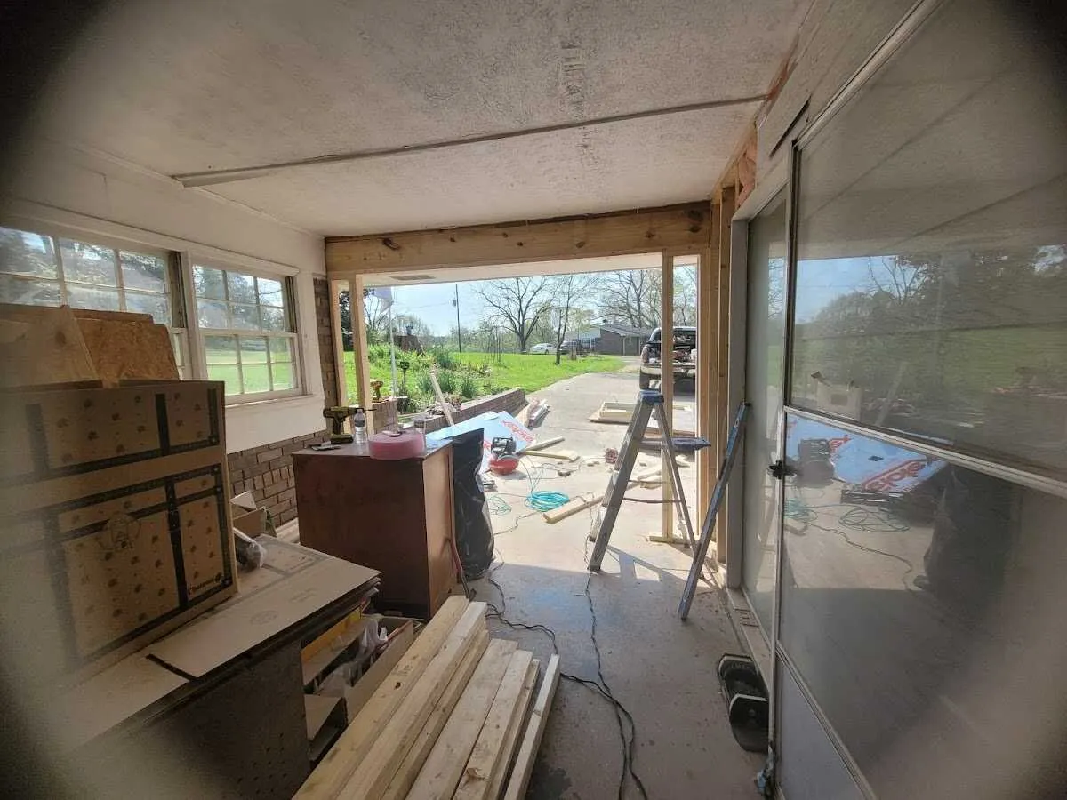 Air movers and dehumidifier for Water Mitigation Services in Lamont